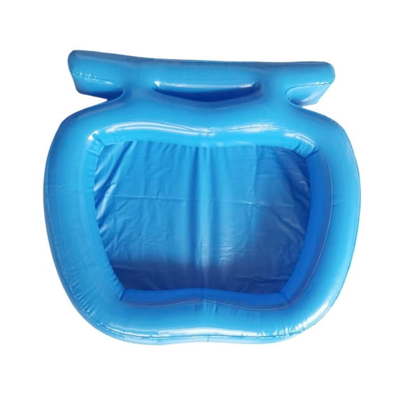 Kuntesetty Inflatable Pool Foot Bath Basin Compact Footbath for Pool Entry Ladder Beach