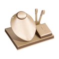 thumbnail image 1 of Kuntesetty Jewelry Display Necklace Earring Set Display Stand for Home Selling Showcase golden, 1 of 9