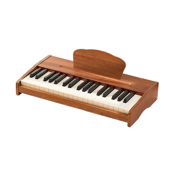 Kuntesetty Kids Piano Keyboard Digital Piano Wooden Gift Portable Educational Music Instrument for Children 37 Keys Electronic Keyboard
