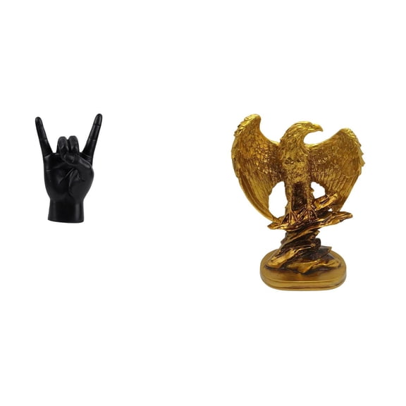 Kuntesetty Majestic Gesture Sculpture Artistic Hand and Fusion Creative Decor for Apartment Bedroom Restaurant Office Bookshelves Dining Room