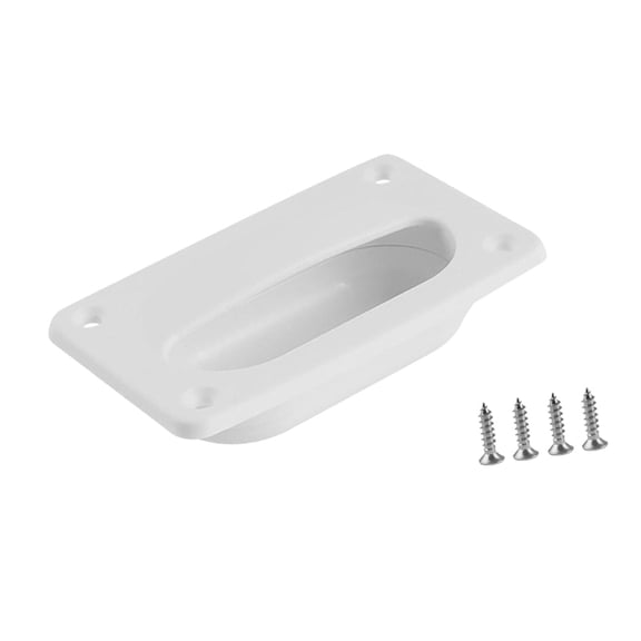 Kuntesetty Marine Access Inspection Hatch Handle Boat Hatch Grip for Kayak Marine Yacht White