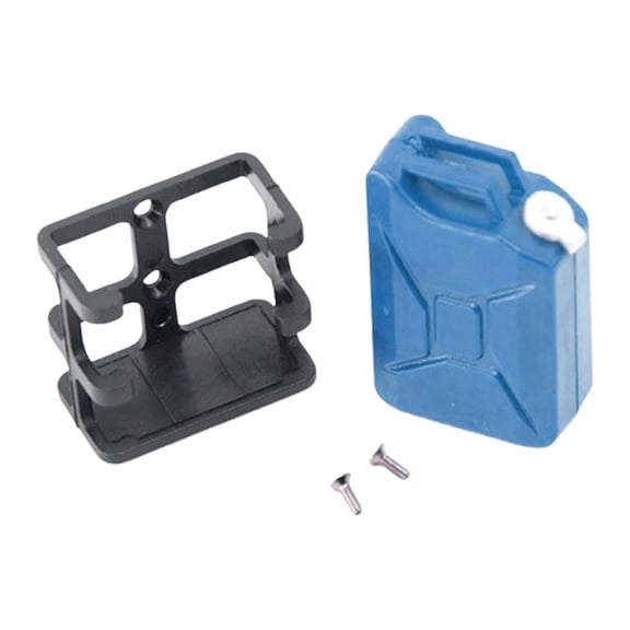 Kuntesetty Mini RC Tank Rock Decoration 1/10 Scale DIY CAR MODEL Realistic Replacement blue