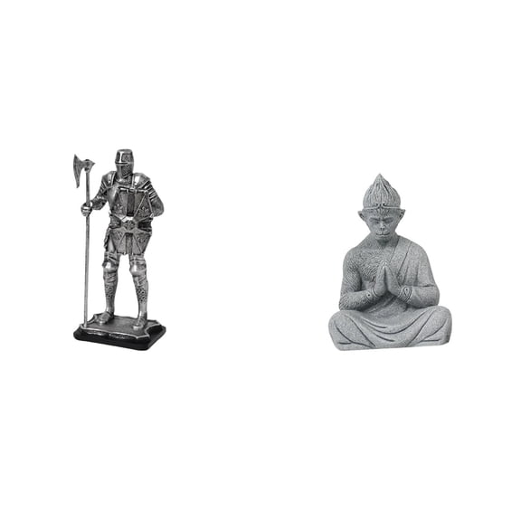 Kuntesetty Monkey Buddha Figurine Decorative Statue Tabletop Ornament for Entryway Fireplace Bedroom Home Decor Housewarming Gift Collectible Miniature Sculpture