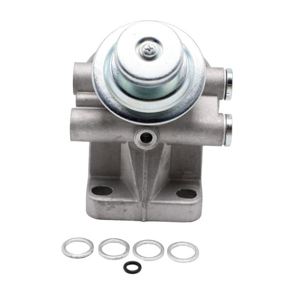 Kuntesetty Mounting Base Silvery Tone Sturdy Metal Accs Hand Priming Pump Mounting Base