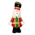 thumbnail image 1 of Kuntesetty Nutcracker Doll Christmas Decoration Christmas Gift for Kitchen Party Office Black Hat, 1 of 9