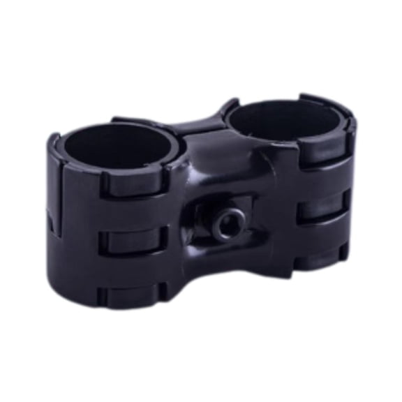 Kuntesetty Pipe Clamp Connector,Fits 1.09"-1.10"od Round Tube,Frame Metal with Screws Fitting,Metal Connector with Branches,Pipe Adapter Style H