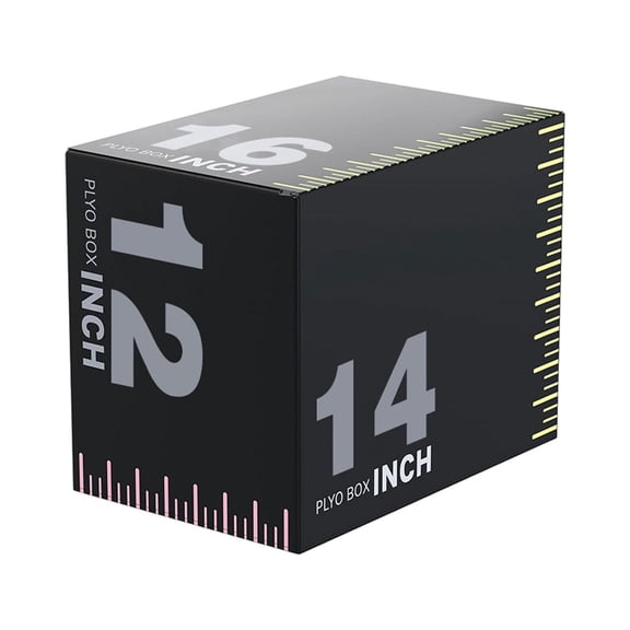 Kuntesetty Plyometric Jump Box Agility Box Multifunctional High Density Strength Training Style D