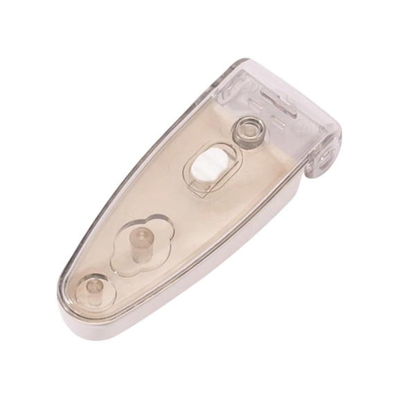 Kuntesetty Portable Pill Taker Container Travel Pill Organizer Easy to Use Pill Remover Light Gray