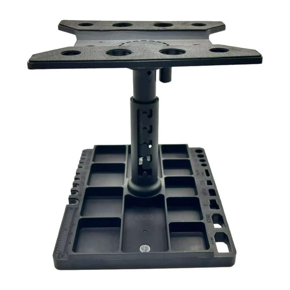 Kuntesetty RC Car Work Stand 360 Degree Rotation for 1/24 to 1/10 Scale Trucks Vehicles