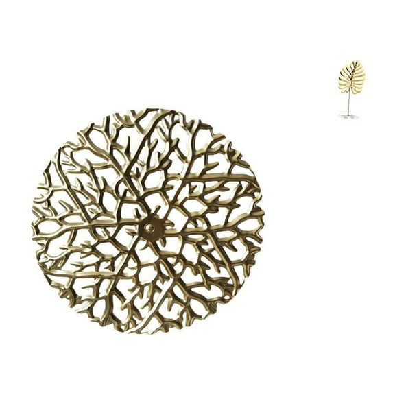 Kuntesetty Rustic Scenic Metal Wall Art Sculpture with Wrought Iron Leaf Statue Plaque 3D Hanging Pendants Abstract Leaf Figurine Ornament for Office Living Room Home Bookshelf Bar Decoration