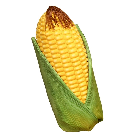 Kuntesetty Simulation Corn COB Pillow Small Throw Pillow Cartoon Vegetables 3D Home Decoration ies Food Toy for Children Boys Leaf corn