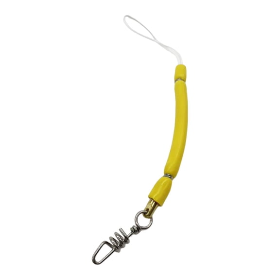 Kuntesetty Spearfishing Shock Absorbent Cord 11inch Long for Float Line and Buoy Yellow Style C