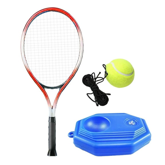 Kuntesetty Tennis Ball Solo Training Indoor Outdoor Tennis er Equipment with String with 1 Tennis Ball