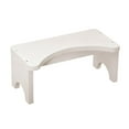thumbnail image 1 of Kuntesetty Toilet Stool Assistance Footrest Bathroom Step Stool for Adults Elderly Kids White, 1 of 9