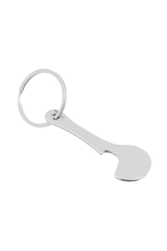 Trolley Tokens Versatile Tool Keychain Bottle Opener for Shopping Cart Party Type A
