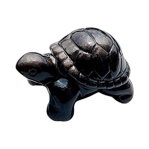 Kuntesetty Turtle Figurine Creative Hand Carved Sculptures for Table Desktop Decoration