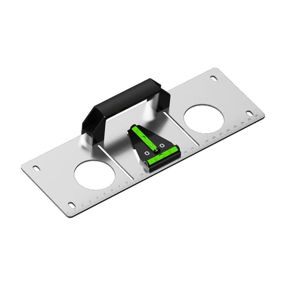 Kuntesetty Wall Box Template and Level Drawing Kitchen Electrical Boxes Stainless Steel for 86 Type 3 Box