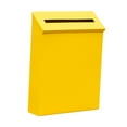thumbnail image 1 of Kuntesetty Wall Mount Mailbox Decorative Letter Box Postbox Large Capacity Newspaper Holder Yellow, 1 of 9