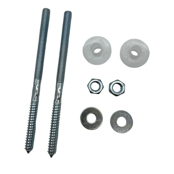 Kuntesetty Wall Mounted Basin Fixing Kit Fixtures Universal Easy to Install Accessories 10x180mm