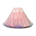 thumbnail image 1 of Kuntesetty Women Petticoat Skirt Comfortable Short Tutu Slips for Gown Fancy Dress Prom Pink, 1 of 9