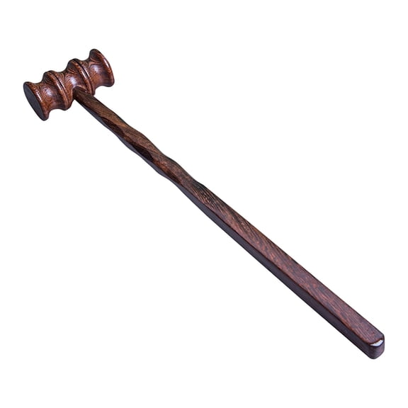 Kuntesetty Wood Massager Hammer Relaxing Wooden Manual Massager for Arms Wrist Shoulder Bamboo Hammer