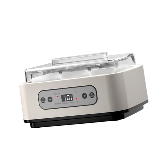 Kuntesetty Yogurt Maker Household,Effortless,Constant Temperature with 6 Glass Jars,Natto Maker,Automatic Yogurt Machine Professional