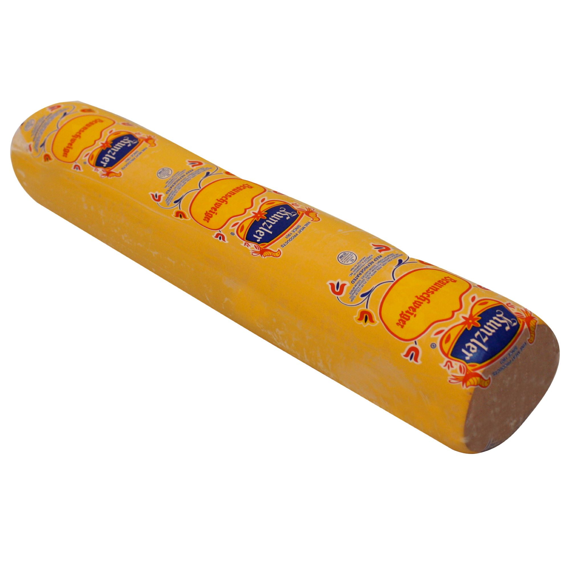 Kunzler Braunschweiger, Pork Deli Log, Cryovac Bag