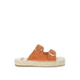 thumbnail image 1 of Kuopa Genuine Soft Leather Espadrille Flatform Sandals, 1 of 10