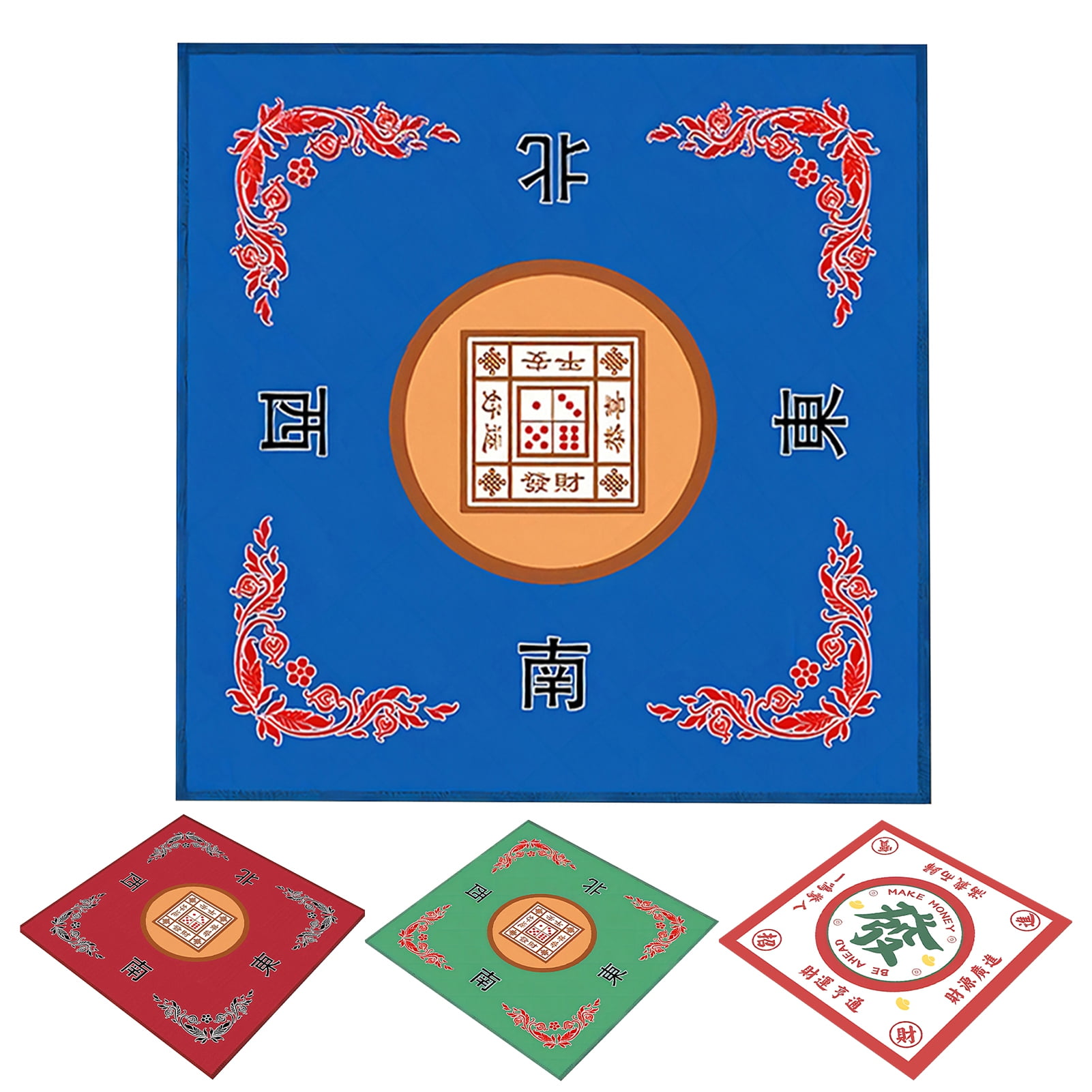 Kuorak Mahjong Table Mat Poker Domino Mahjong Tile Card Board Game Anti