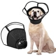 thumbnail image 1 of Kuoser Dog Cone Collar, Soft Adjustable Elizabethan Recovery Cone for Dog, Black, L, 1 of 8
