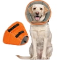 thumbnail image 1 of Kuoser Dog Cone Collar after Surgery, Soft Adjustable Recovery Cone Collar for Dogs, L, 1 of 7
