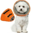 thumbnail image 1 of Kuoser Dog Cone Collar after Surgery, Soft Adjustable Recovery Cone Collar for Dogs, S, 1 of 7