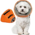 thumbnail image 1 of Kuoser Dog Cone Collar after Surgery, Soft Adjustable Recovery Cone Collar for Dogs, S(Neck: 9.44–11.81 in., Depth:5.91 in.), 1 of 7