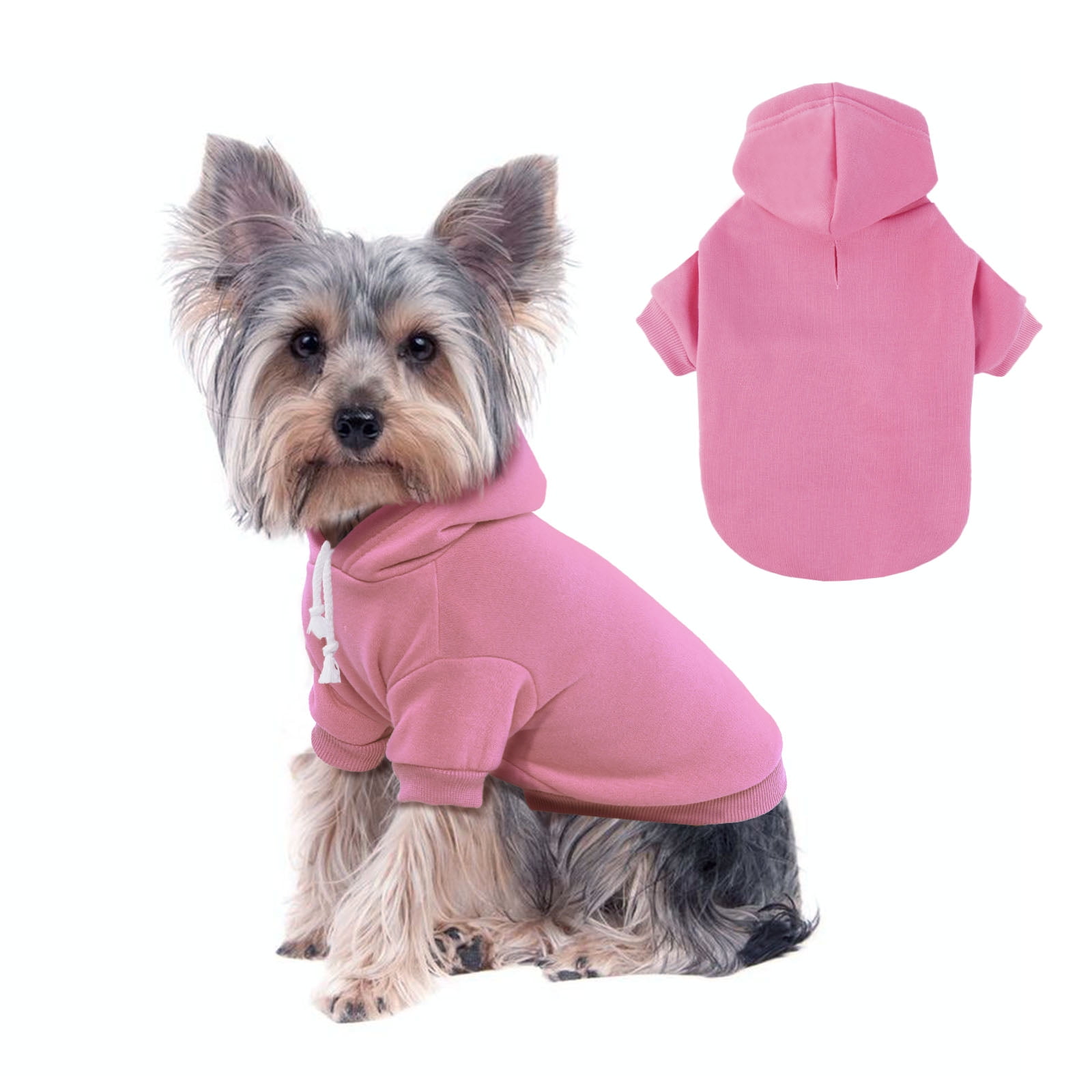 Kuoser Dog Hoodie Puppy Clothes Warm Jacket for Small Medium Dogs and