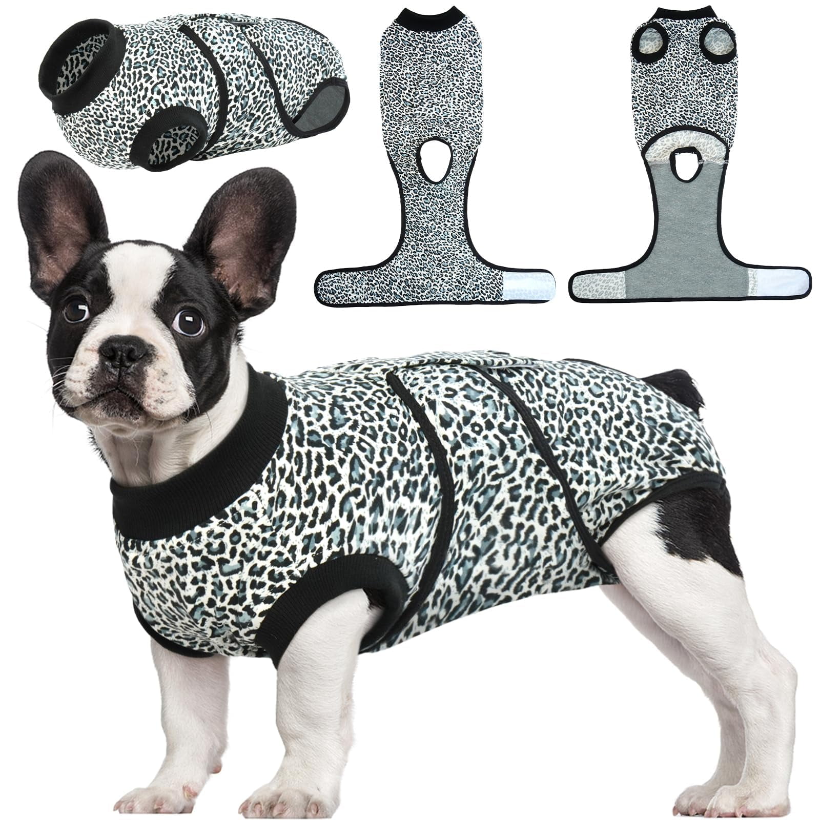Kuoser Dog Surgery Recovery Suit, Recovery Suit for Female Male Dogs, Dog Onesie After Surgery