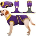 thumbnail image 1 of Kuoser Dog Surgical Recovery Suit Dogs Cat Onesie after Surgery,Purple,XXL, 1 of 8