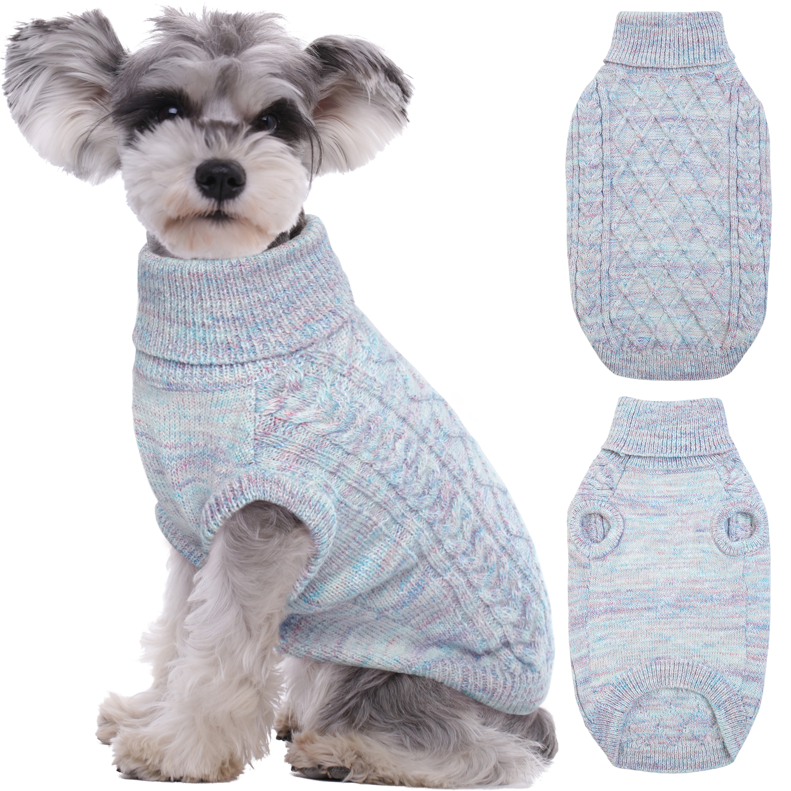 Vikakiooze Dog Sweater Warm PetSweaters, PetDog Clothes Knitwear Soft