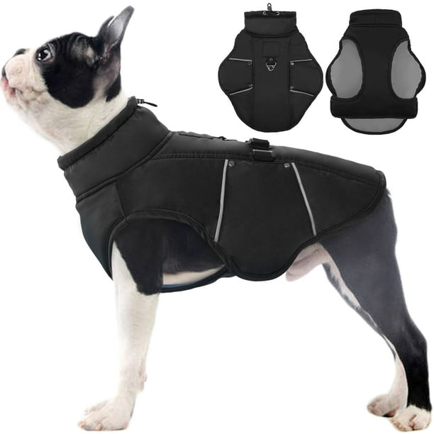 Kuoser Dog Winter Coat, Reflective Dog Jacket Warm Dog Coat with Buckle
