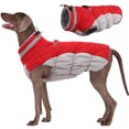 thumbnail image 1 of Kuoser Dog Winter Coat Warm Reflective Dog Jacket Dog Cold Weather Coats for Small Medium Large Dogs, Red, 1 of 9