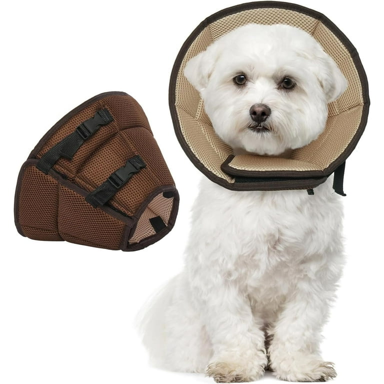Kuoser Protective Pet Medical Cone Collar Soft Dog Recovery Elizabethan Collar Adjustable After Surgery Alternative Walmart