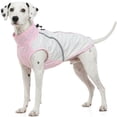 thumbnail image 1 of Kuoser UPF 50+ Sun Protection Dog Shirt, UV Protection Pet T-Shirt with Zipper and Reflective Strips, Breathable, Quick-Dry and Lightweight Vest for Large Dogs, Pink, XL, 1 of 7