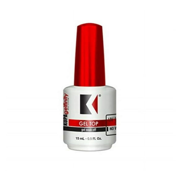 Kupa GelFinity Soak Off Gel Top Coat Gloss No-wipe 0.5oz * BEAUTY TALK LA *