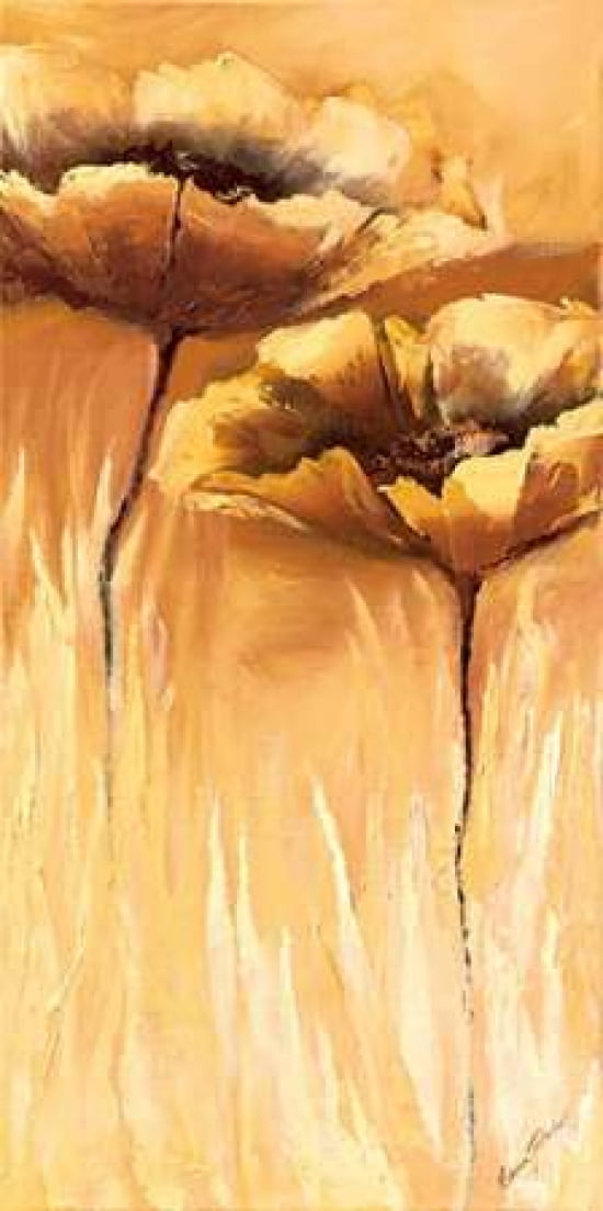 Kupfer Symphonie Canvas Art - Elena Filatov (10 x 20)