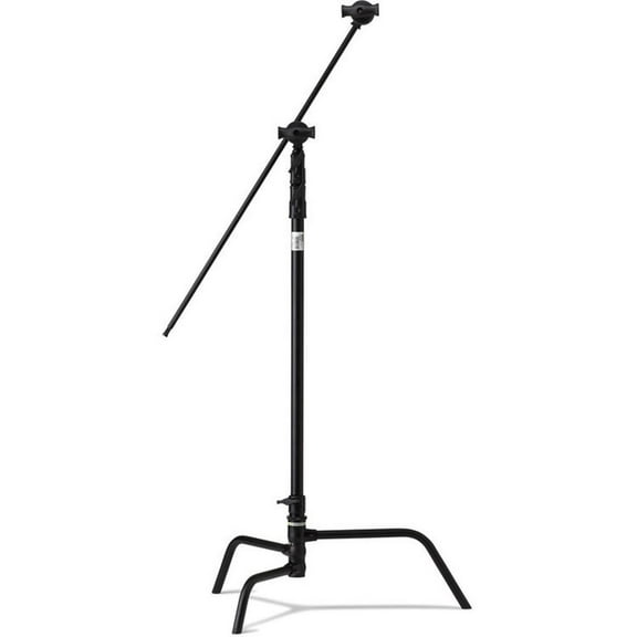 Kupo 40" Master C-Stand with Turtle Base Kit, Includes 2.5" Grip Head and 40" Grip Arm with Hex Stud, 22lbs Capacity, Black