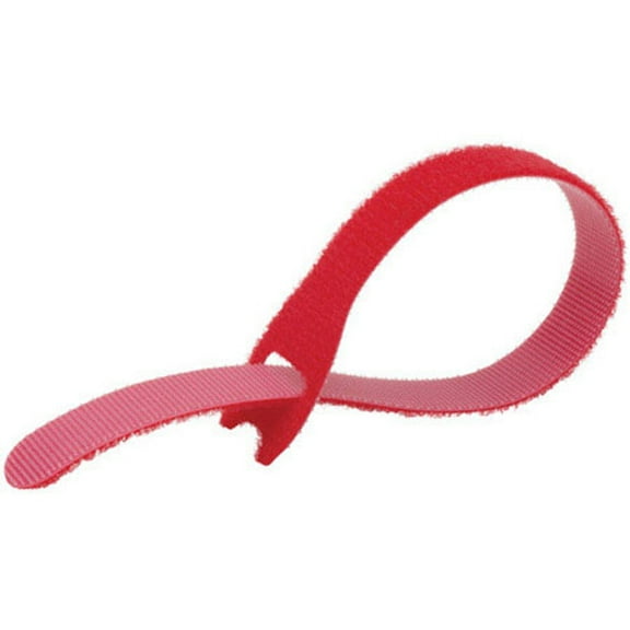 Kupo EZ-TIE Simple Cable Ties - 0.78 x 7.87", 50 Pack, Red