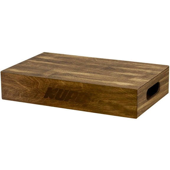 Kupo Half-Size Apple Box, Brown Stained