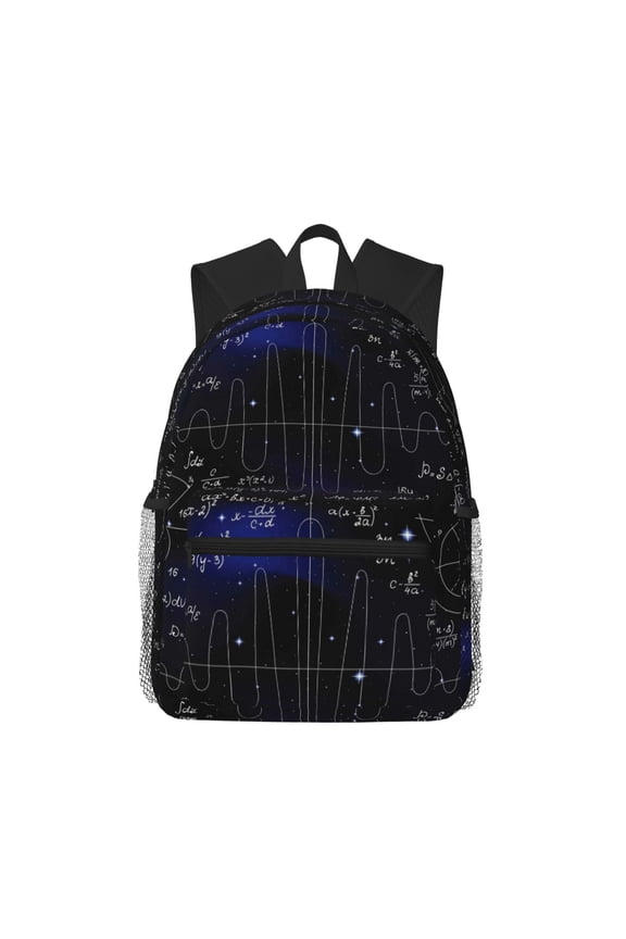 Backpack for Men and Women Durable Lightweight Travel Backpack with Laptop Compartment, School & Work Daypack-Mathematica Science
