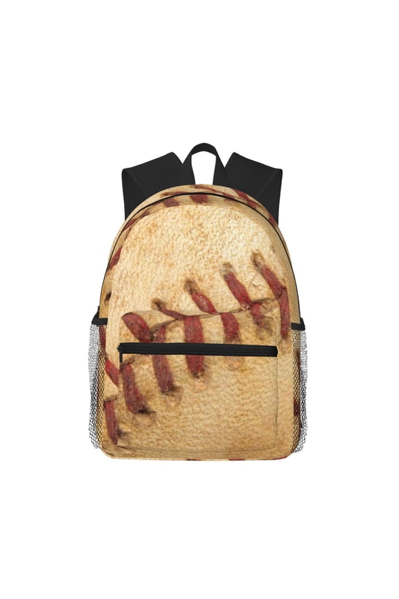 Backpack for Men and Women  Durable Lightweight Travel Backpack with Laptop Compartment, School & Work Daypack-Vintage Baseball