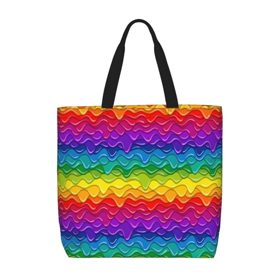 Kuqiui Dish Drying Mat,24*18 inch Absorbent Dish Drainer Kitchen Counter,Large Size Dish Drying Pad for Countertops,Sinks,Draining Racks(Bright Rainbow)