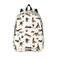 thumbnail image 1 of Kuqiui German Shepherd Dog Print Canvas Travel Laptop Backpack for Men Women,Business Work Rucksack College School Computer Bag Fits 15.6 Inch Notebook, 1 of 6